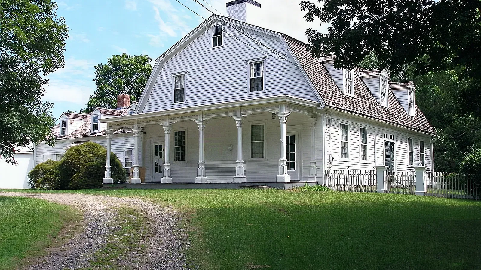 The historic Thomas Darling House in Woodbridge, Connecticut
